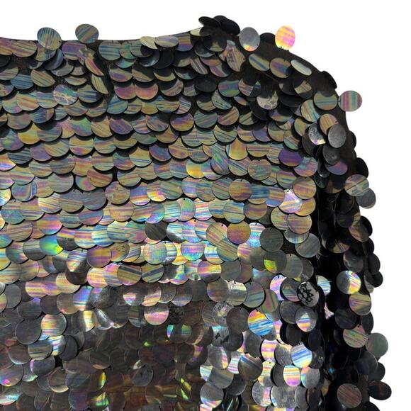 Liz Claiborne Vintage 80s Lambswool Angora Sweater Allover Sequin Dolman sz S - Picture 13 of 16